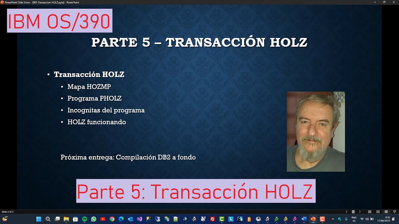 IBM OS/390: Parte 5: Transacción HOLZ