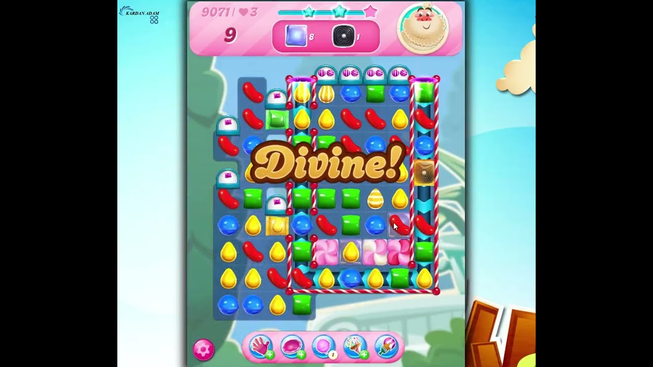 Candy Crush Saga Level 9071