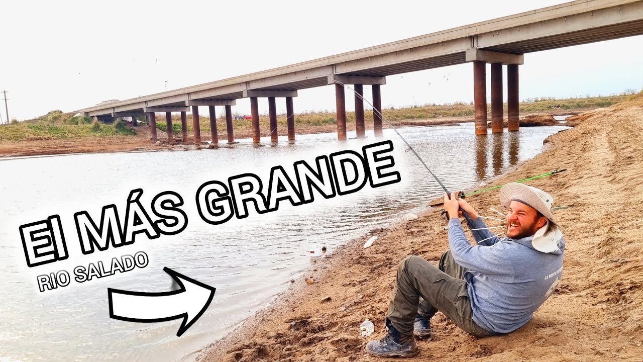 GRAN DIA de pesca y aventuras en este lugar increíble, general belgrano rio salado ruta 41 mjpesca