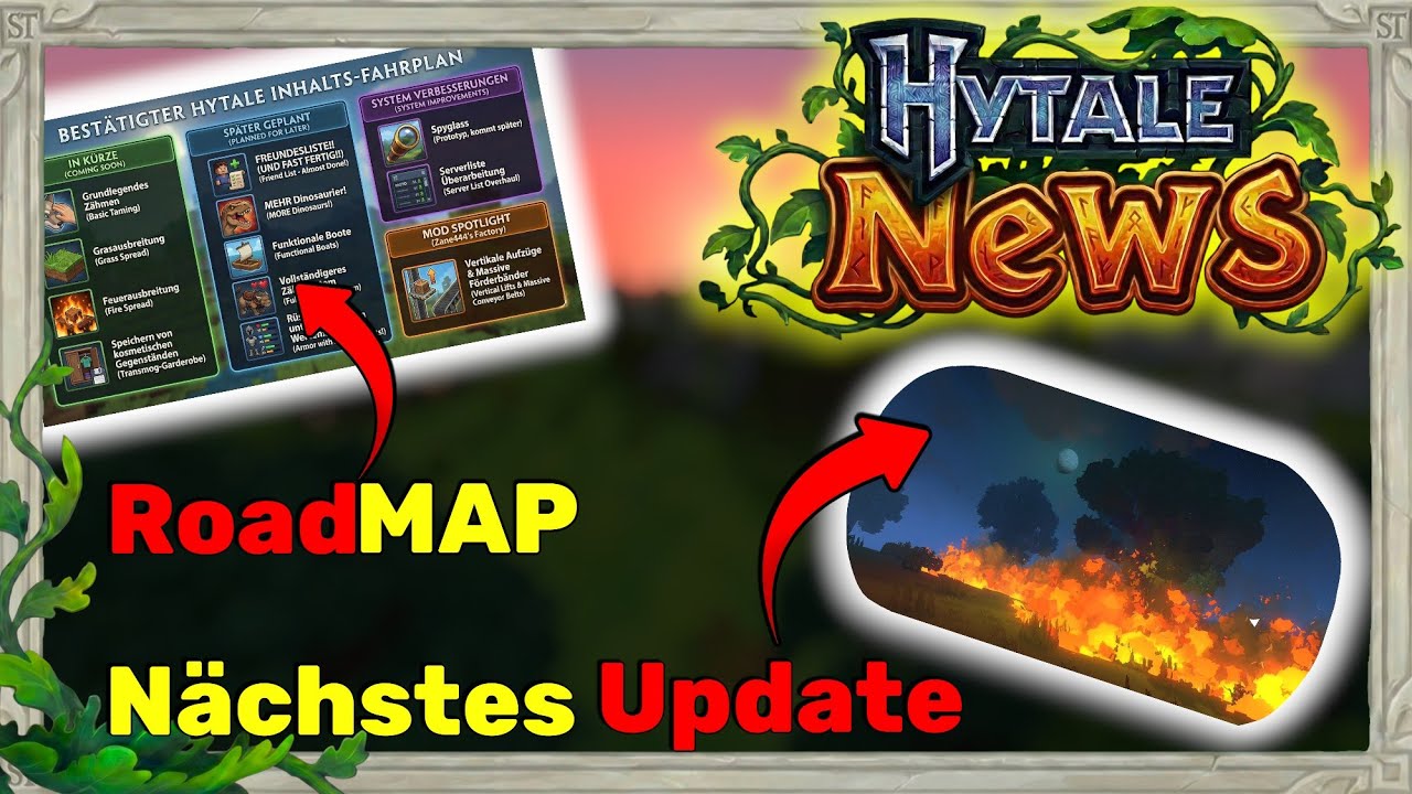 HYTALE UPDATE: Diese Features kommen in Kürze! Zähmen, Feuer & Freundesliste bestätigt! | HytaleNews