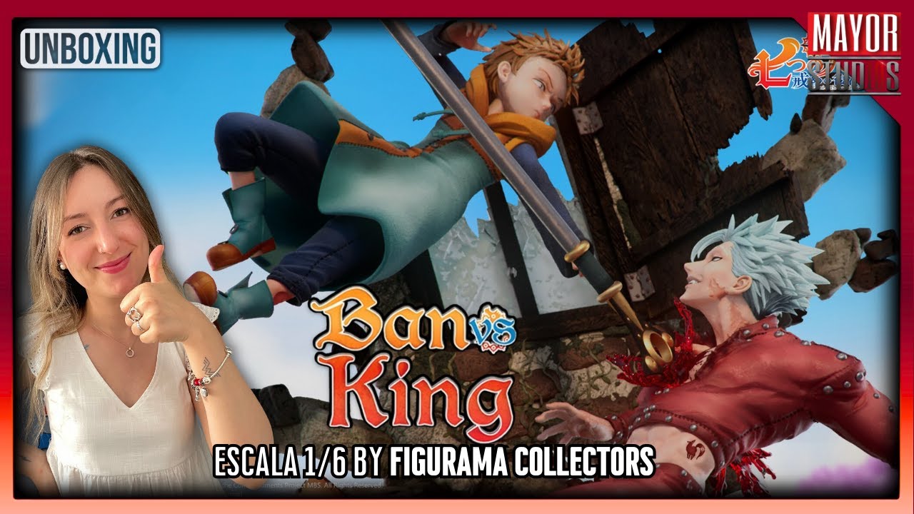 ¡BAN vs KING! Seven Deadly Sins by Figurama Collectors - Unboxing y review en español