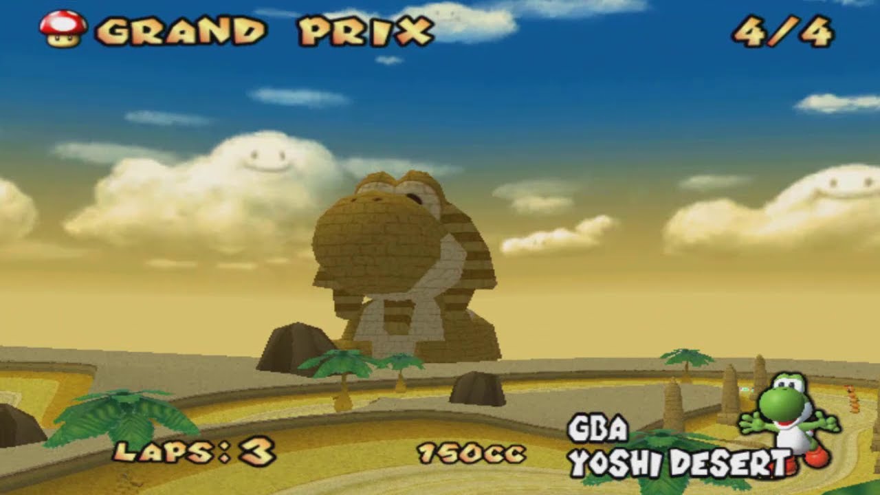 GBA Yoshi Desert | Mario Kart: Double Dash!! [Custom Track]