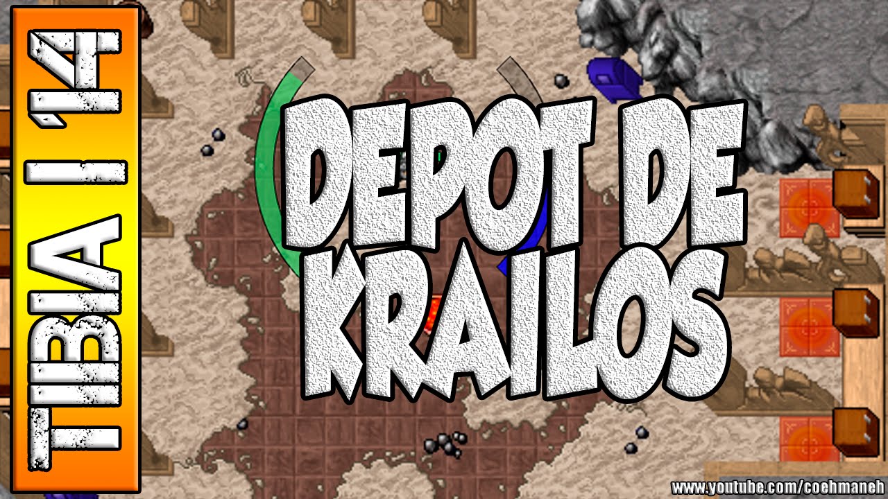 [Tibia #14] COMO ACESSAR O DEPOT DE KRAILOS