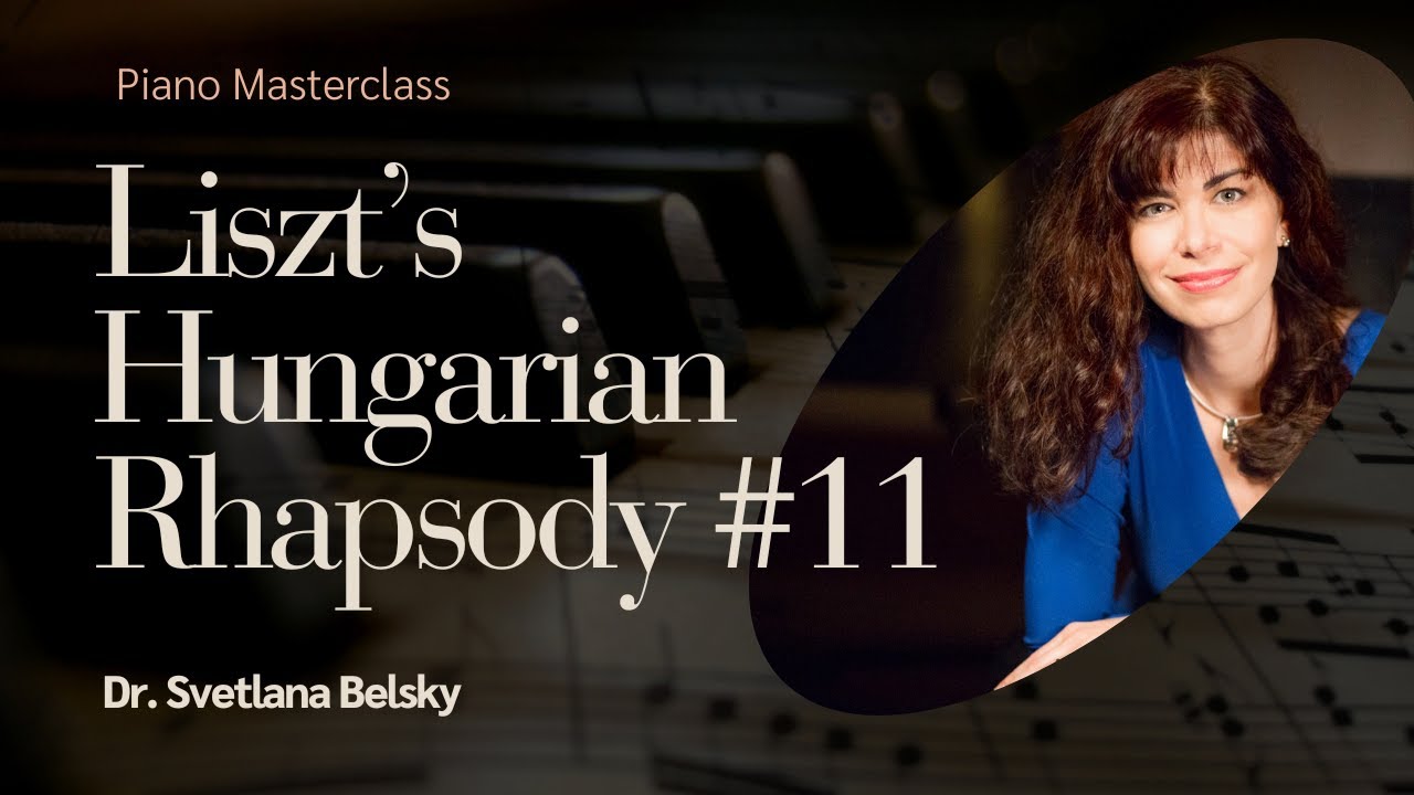 Teaching Liszt's Hungarian Rhapsody no. 11 piano tutorial
