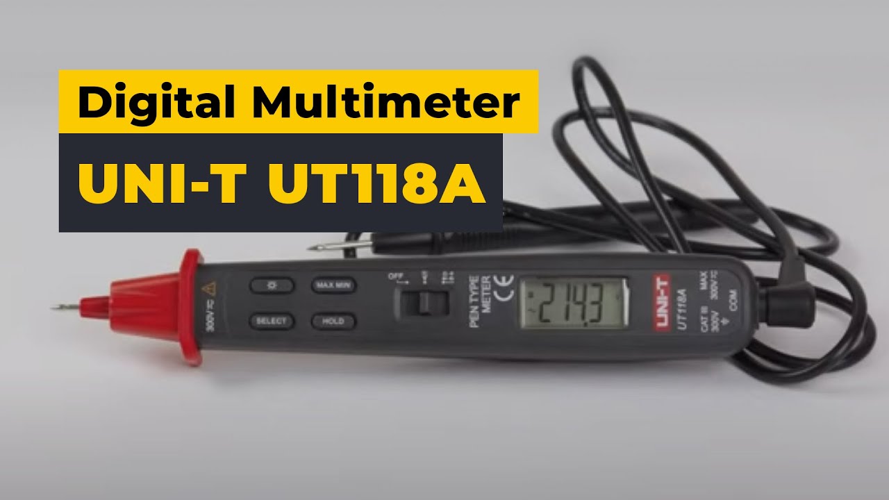 UNI-T UT118A Pen-Type Digital Multimeter