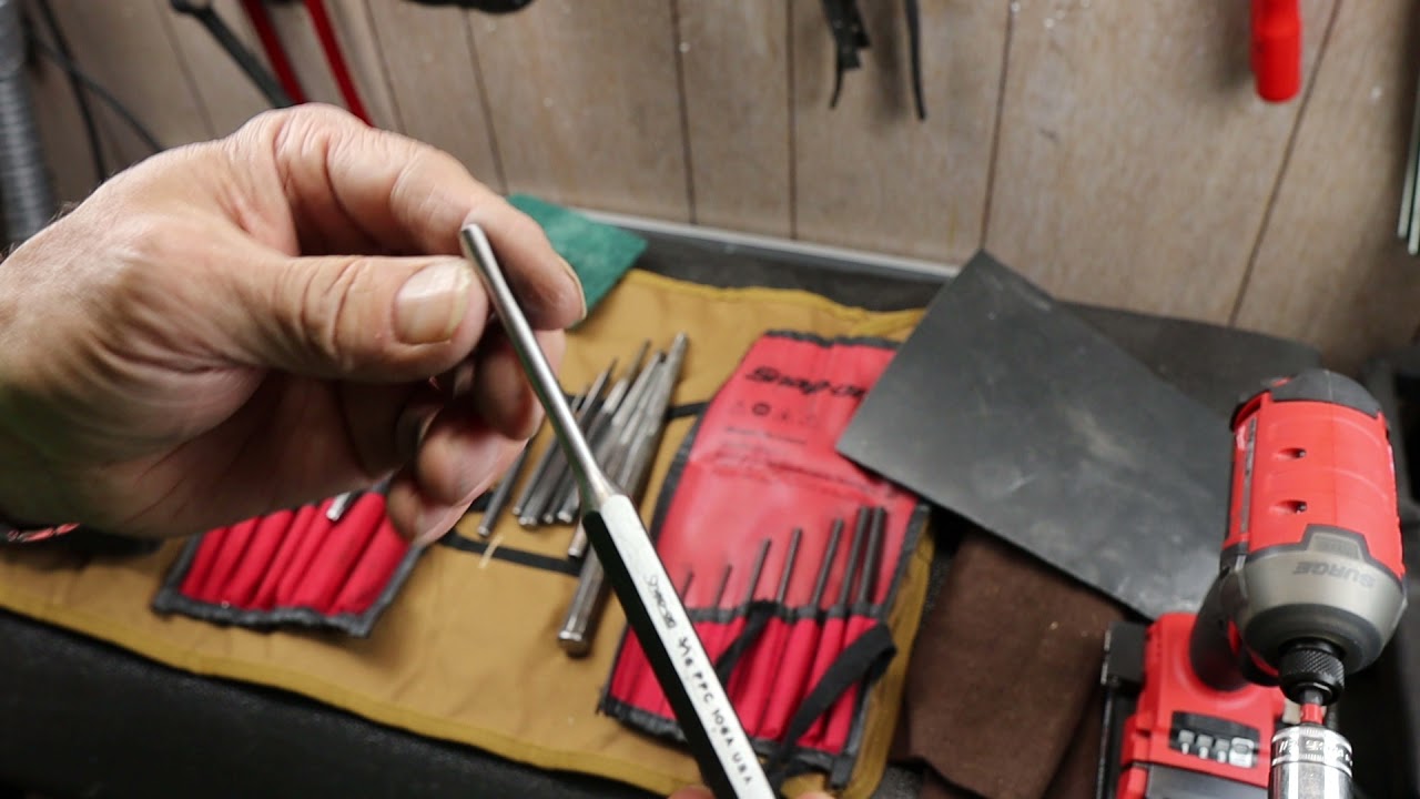 How do I keep my Snap On punches so nice looking? I'm glad you asked.
