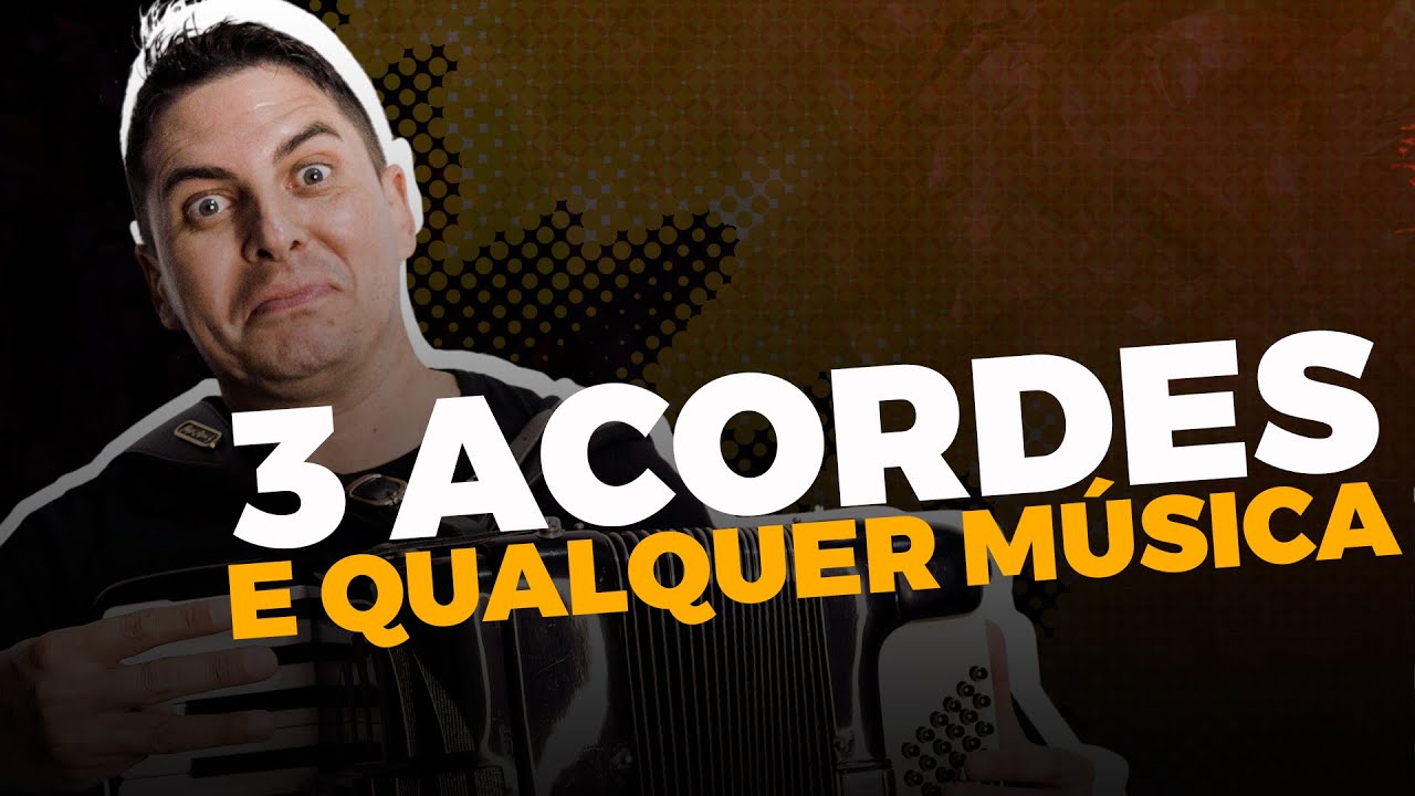 3 Acordes e Toque QUALQUER Música – Como Tocar Acordes no Acordeon