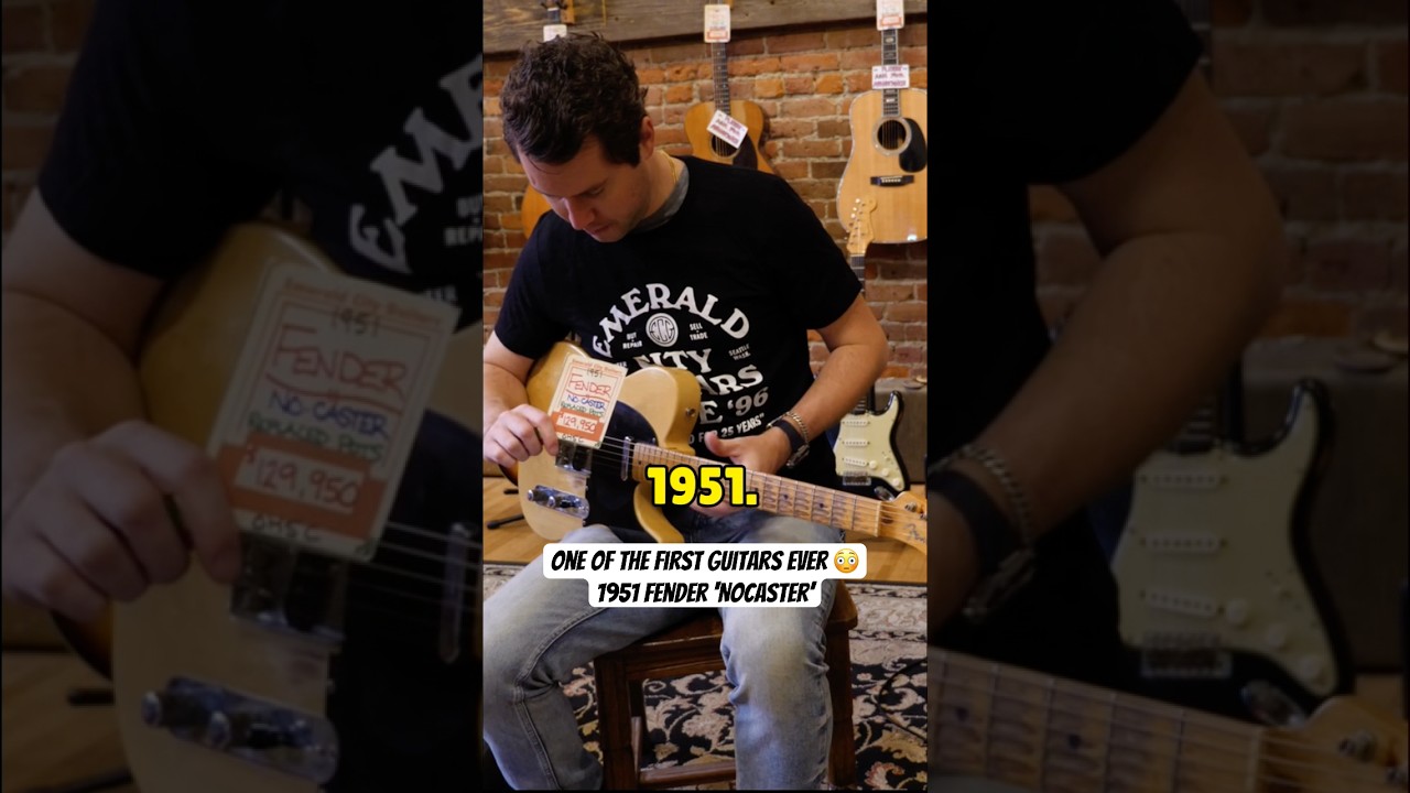 The $130,000 Nocaster - One of the first guitars ever made 😳