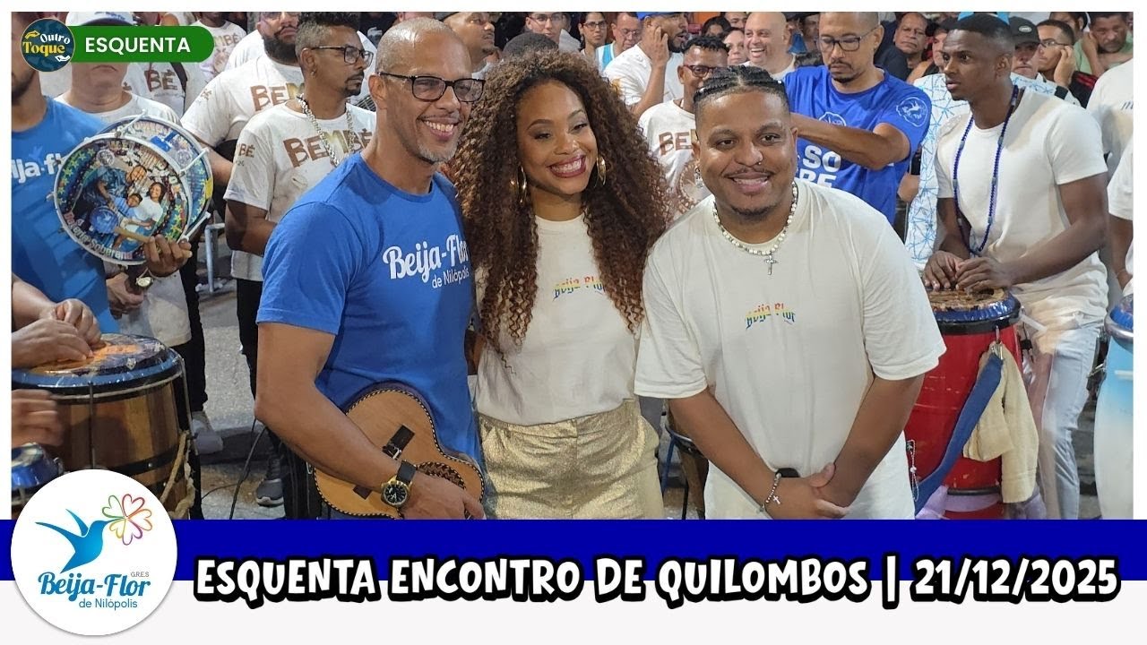 BEIJA FLOR 2026 | ESQUENTA NO ENCONTRO DE QUILOMBOS DA MIRANDELA