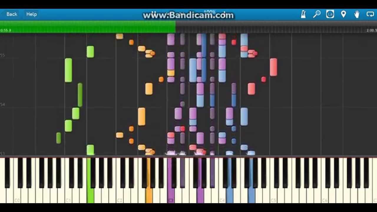Monsters Inc. Theme Song - Synthesia