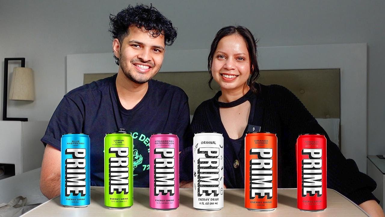 Trying PRIME ENERGY DRINKS