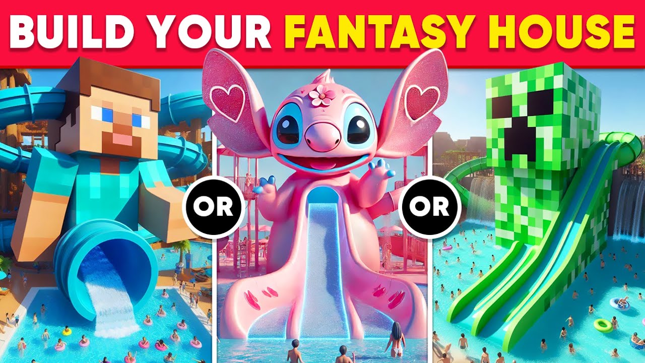 Would You Rather...? Build Your Dream Fantasy House 🏡🏖️😱🌈 Daily Quiz