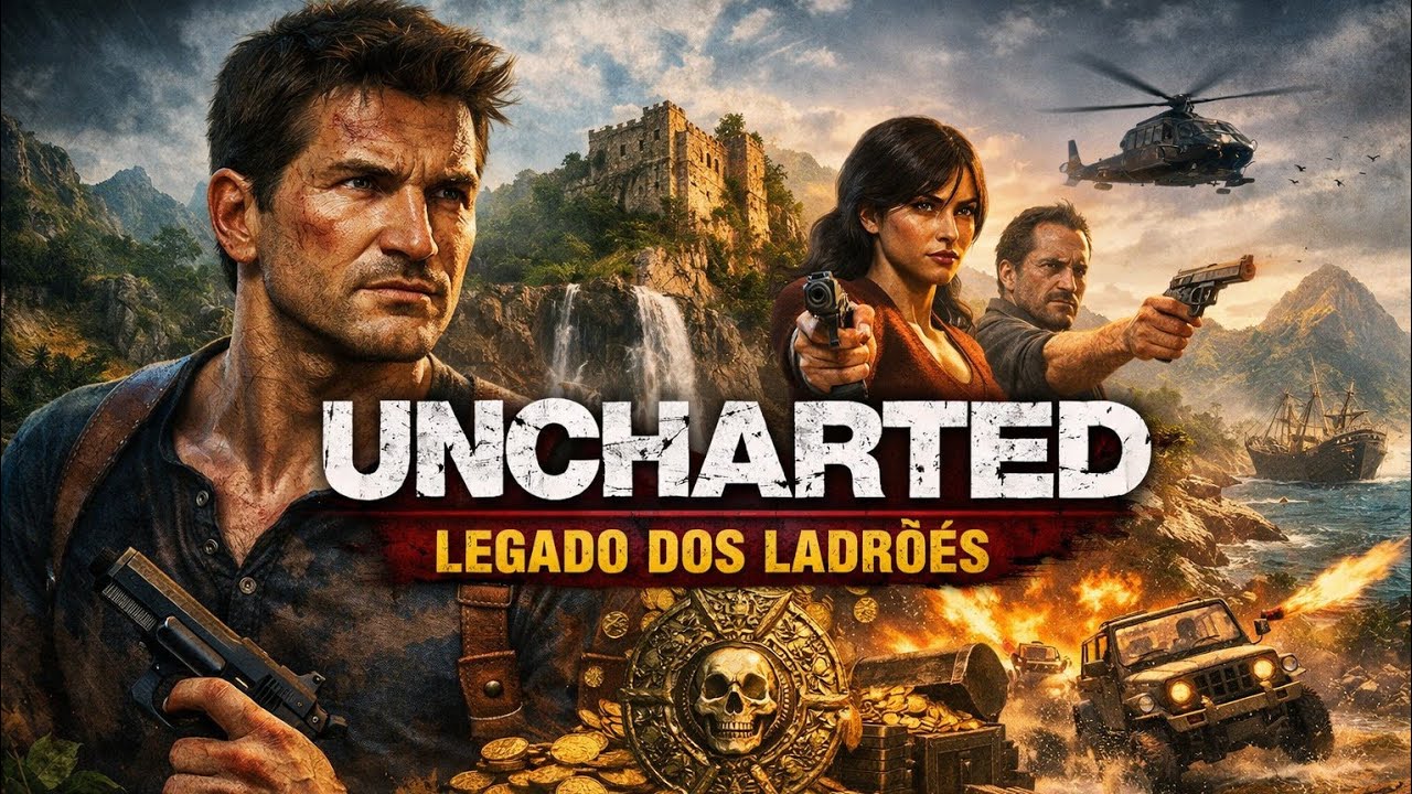Uncharted: Coleção Legado dos Ladrões - UMA VEZ LADRÃO