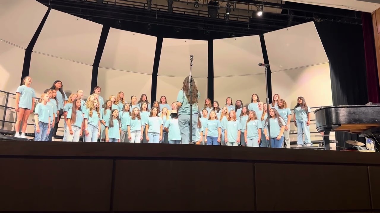 Middle School Choir Performs Billie Eilish’s “BIRDS OF A FEATHER” | Cross Timbers in Grapevine, TX
