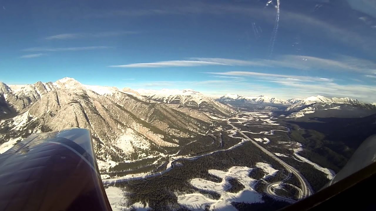 Winter Flight to Banff and Lake Louise