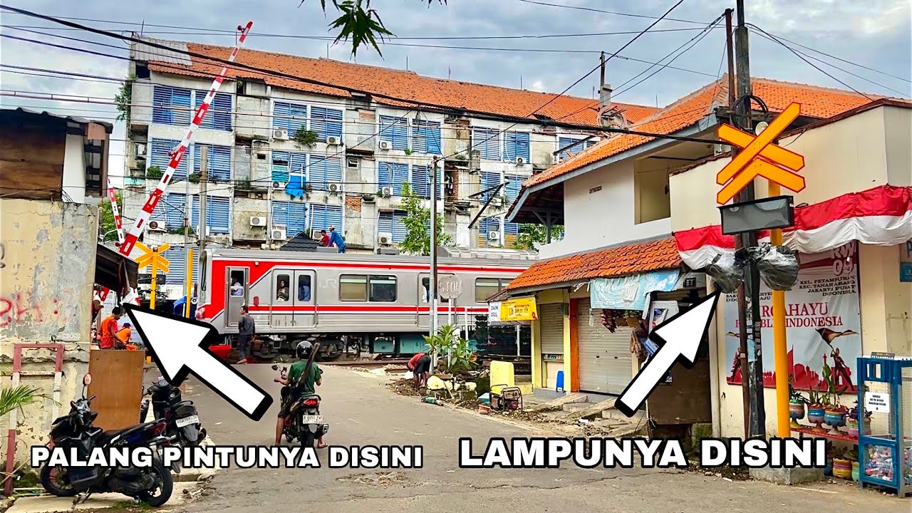 UPGRADE PALANG PINTU UNIK!, Perlintasan KA Bendungan Hilir Jakarta Pusat REVISITED