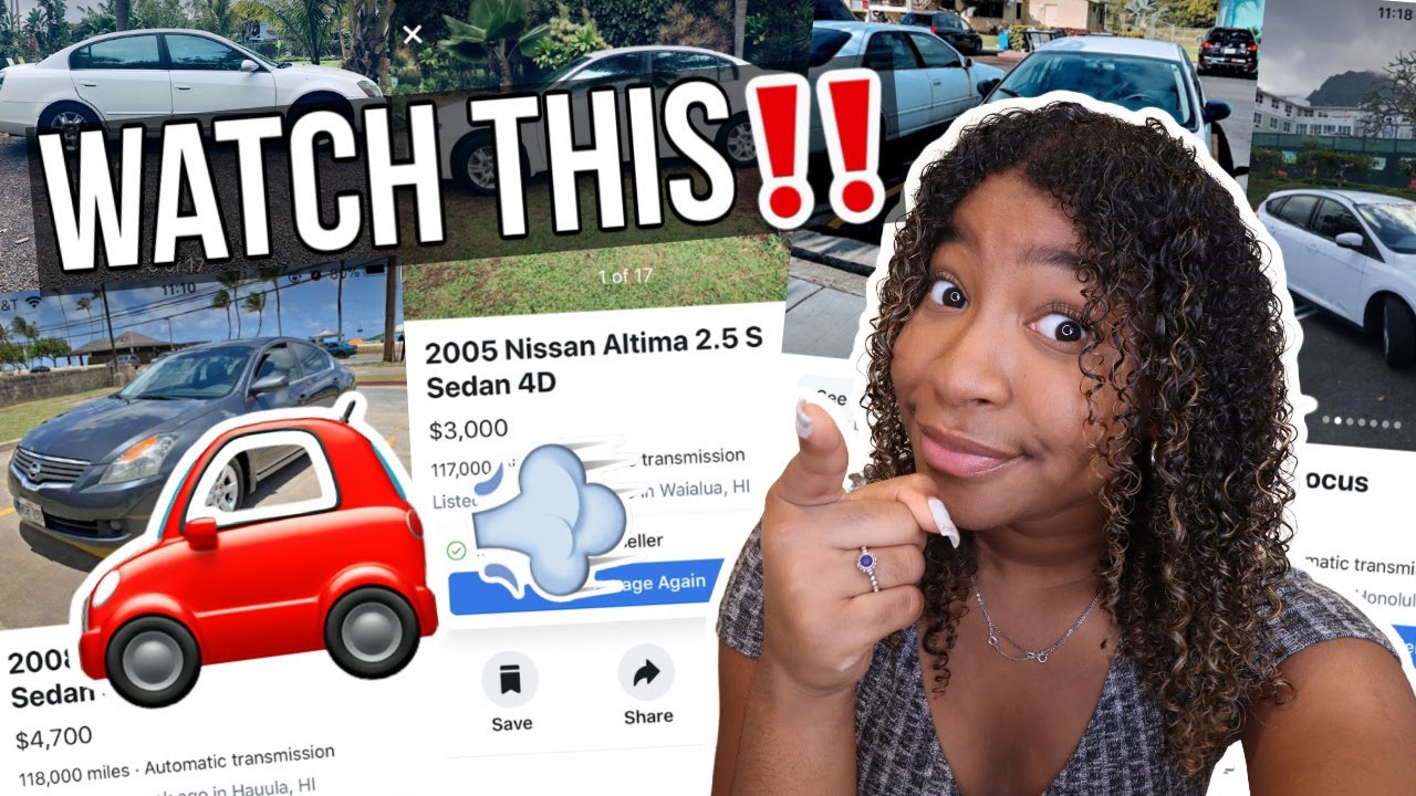 *WATCH THIS before you buy a CAR | How to save $$$ your FIRST TIME! [Nissan Altima]
