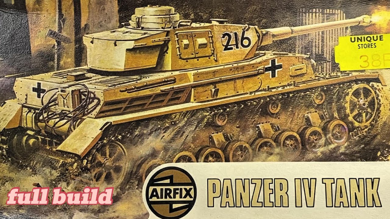 Panzer IV, 1/76 full build, Airfix A208V