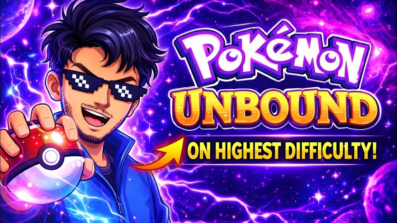 Only Legends Can Survive Pokémon Unbound Hardest Difficulty 💀!!!!!#pokemon 