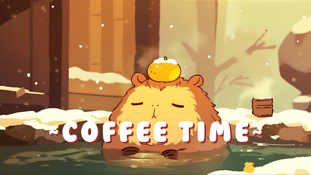 Capybara Lofi Music Station - Lofi Hip Hop for Studying ~ Quiet Moments ~ ✨ | Focus Helper