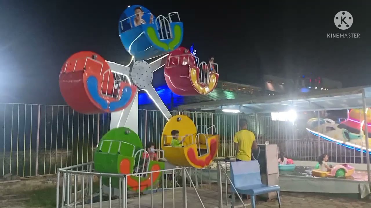 جوله في ملاهي حديقه الجزيرة 🎢وروجي هيبرت في اخر الفيديو😂