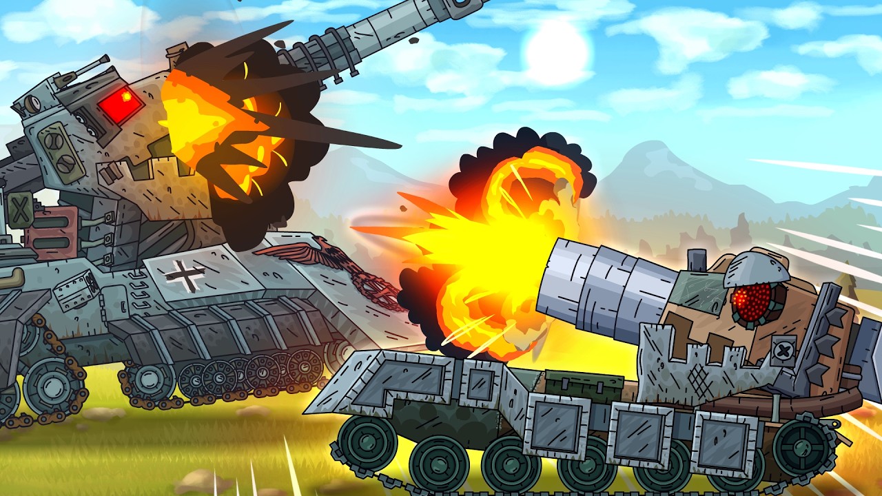 BRITAIN'S MONSTER REBORN! Chrysler Discovers Waffentrager - Cartoons about tanks