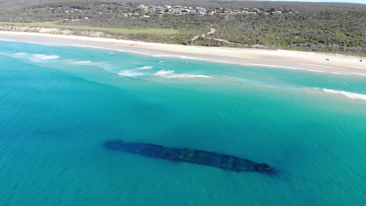 The S.S. Marloo, Marloo Bay, Orchid Beach, Fraser Island
