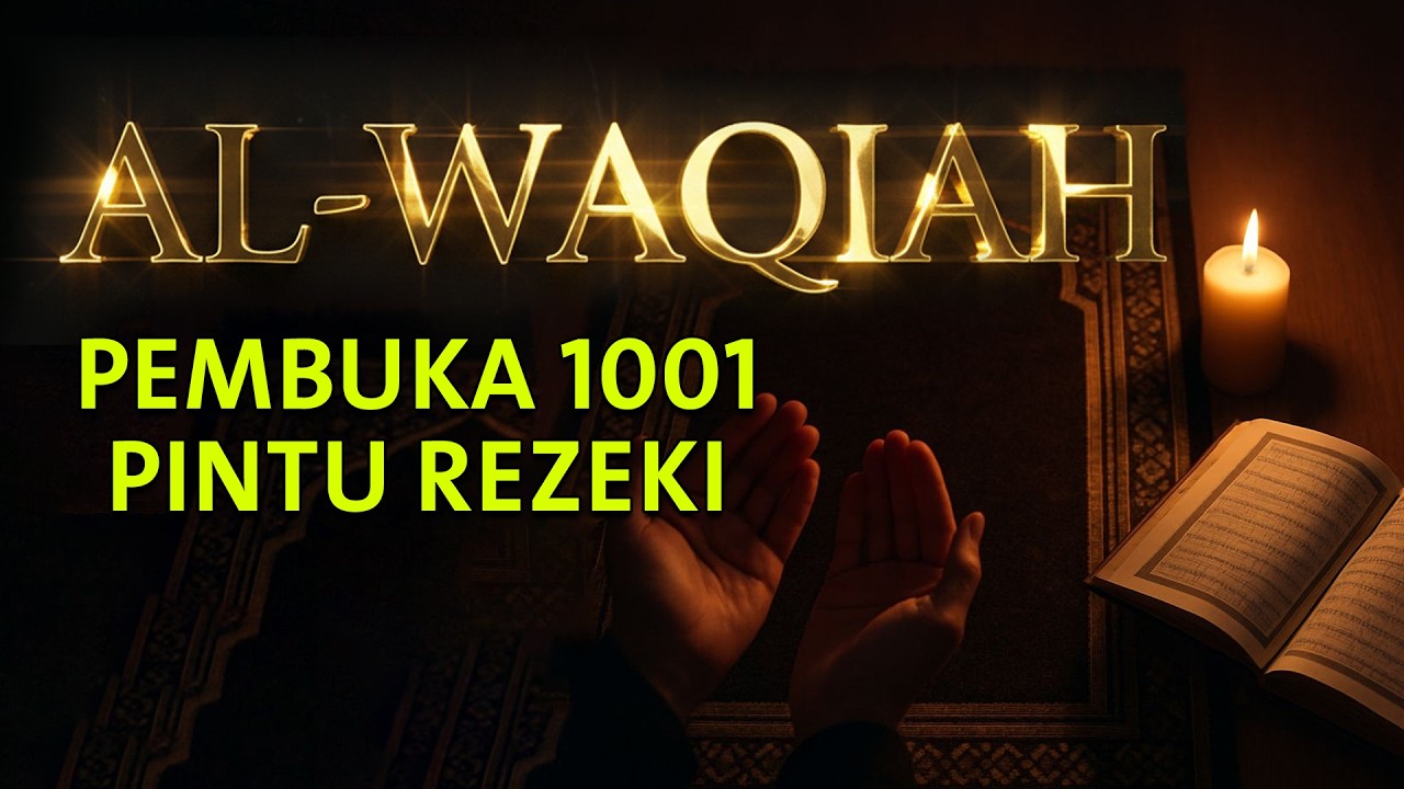 SURAT AL-WAQIAH 7x: Kunci Pembuka Pintu Rezeki,Dengarkan Hutang Lunas Rezeki Datang Dari Segala Arah