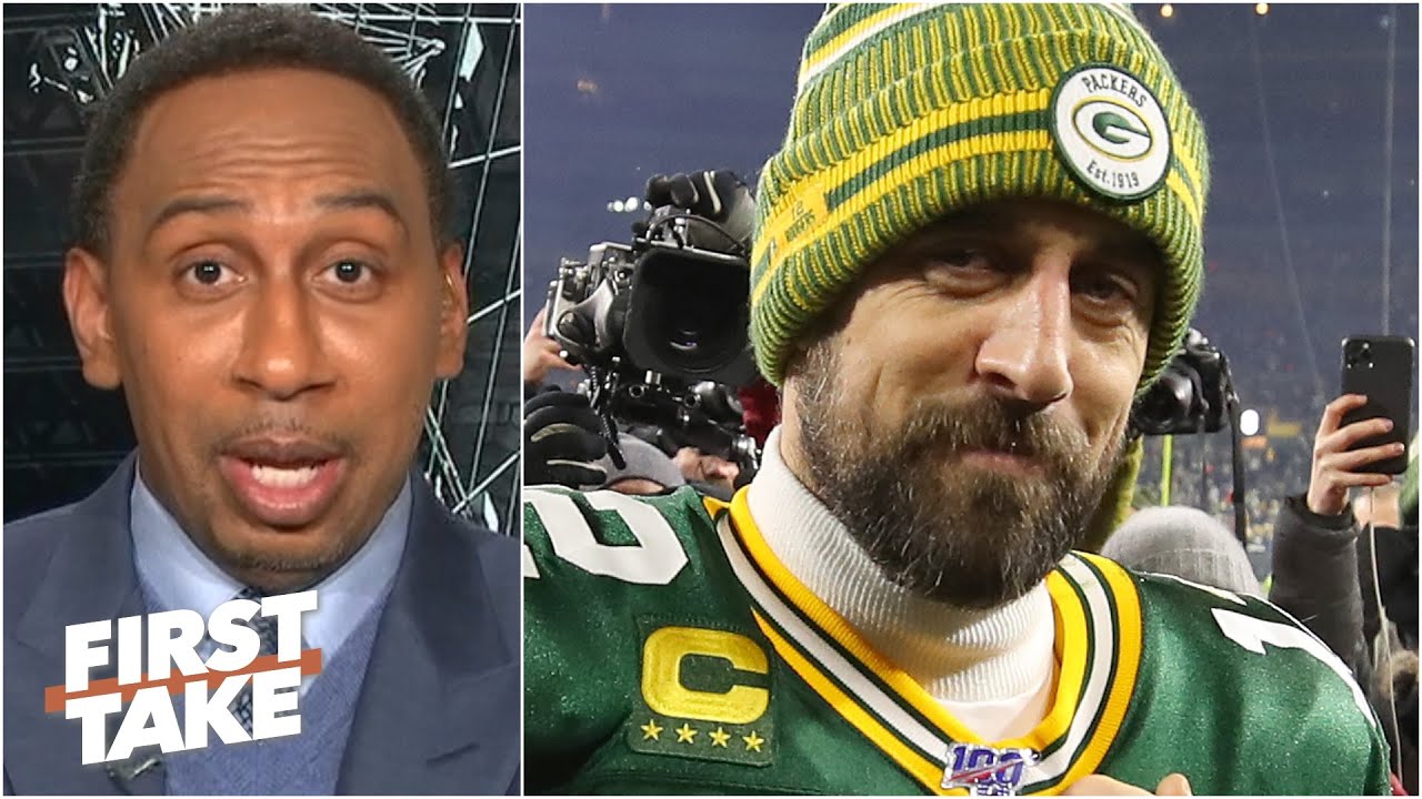 Stephen A. promises to go to Lambeau Field if Aaron Rodgers invites him | First Take
