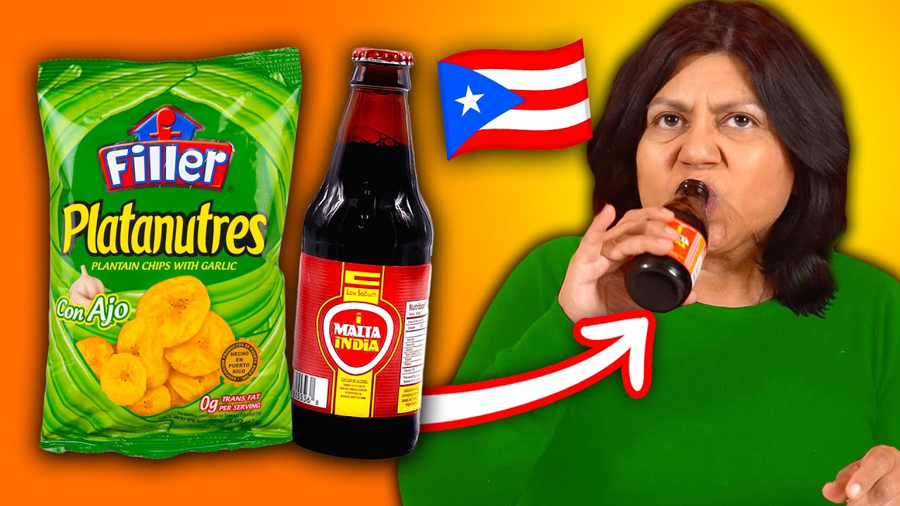 Mexican Moms Try Puerto Rican Snacks!