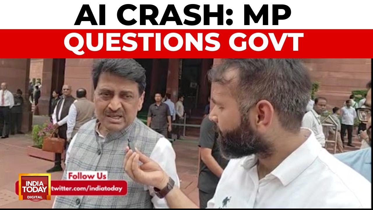 AI Crash: MP Ashok Chavan Demands Answers From Government | Monsoon Parliament Session