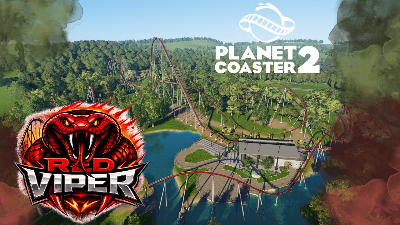 Planet Coaster 2 - Red Viper B&M Hyper Coaster