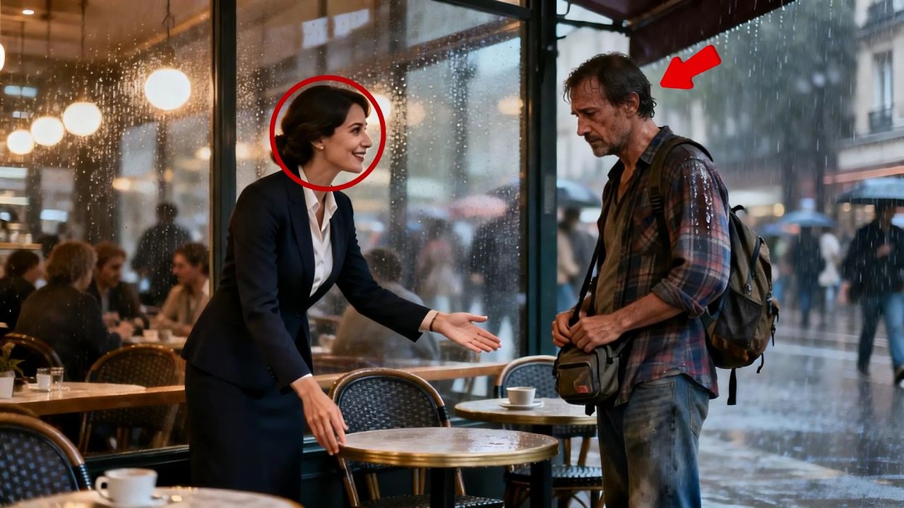 A Kind Seat Offer In A Crowded Café — She Never Suspected The Struggling Dad Was Wealthy