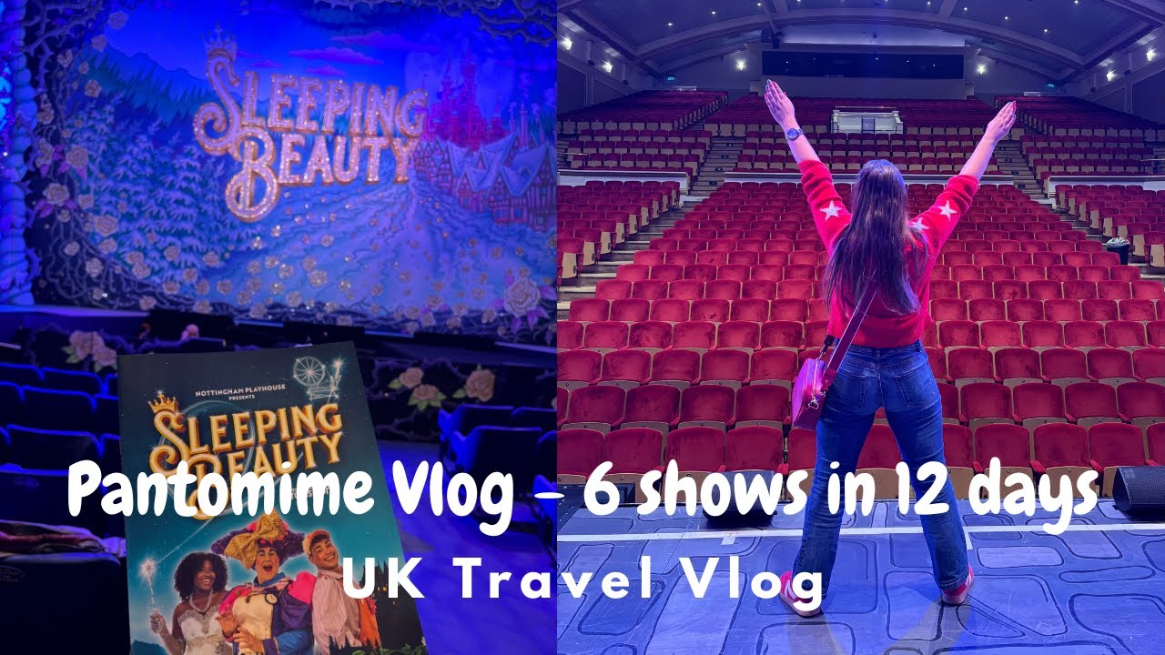Panto season vlog 🎭 6 Shows in 12 days 📝 United Kingdom 🇬🇧 Midlands