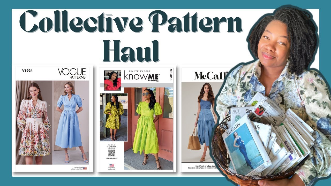 Spring Summer Sewing Pattern Haul ✨ Know Me, Simplicity, McCall's & Vogue