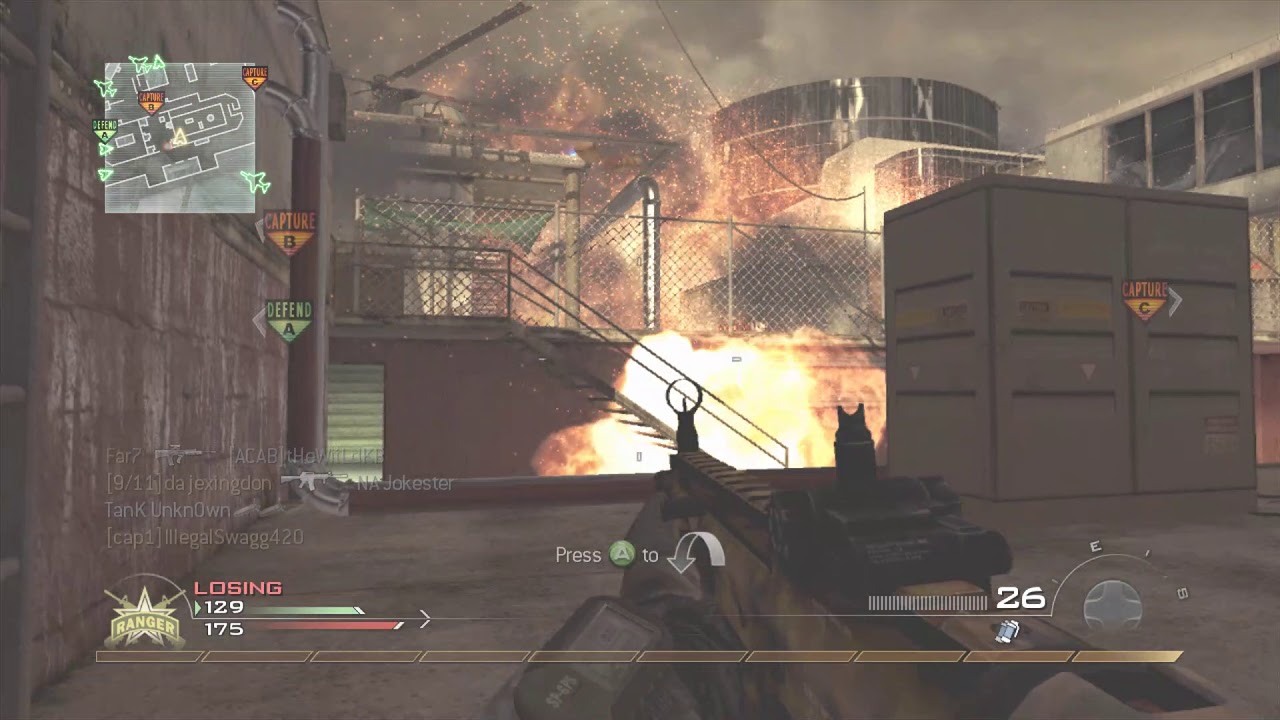 MW2 - Chopper Gunner Streak On Highrise [2021]