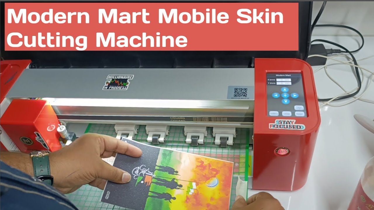 Mobile skin cutting machine | Modern Mart | Mobile , Laptop | Mobile skin Lamination