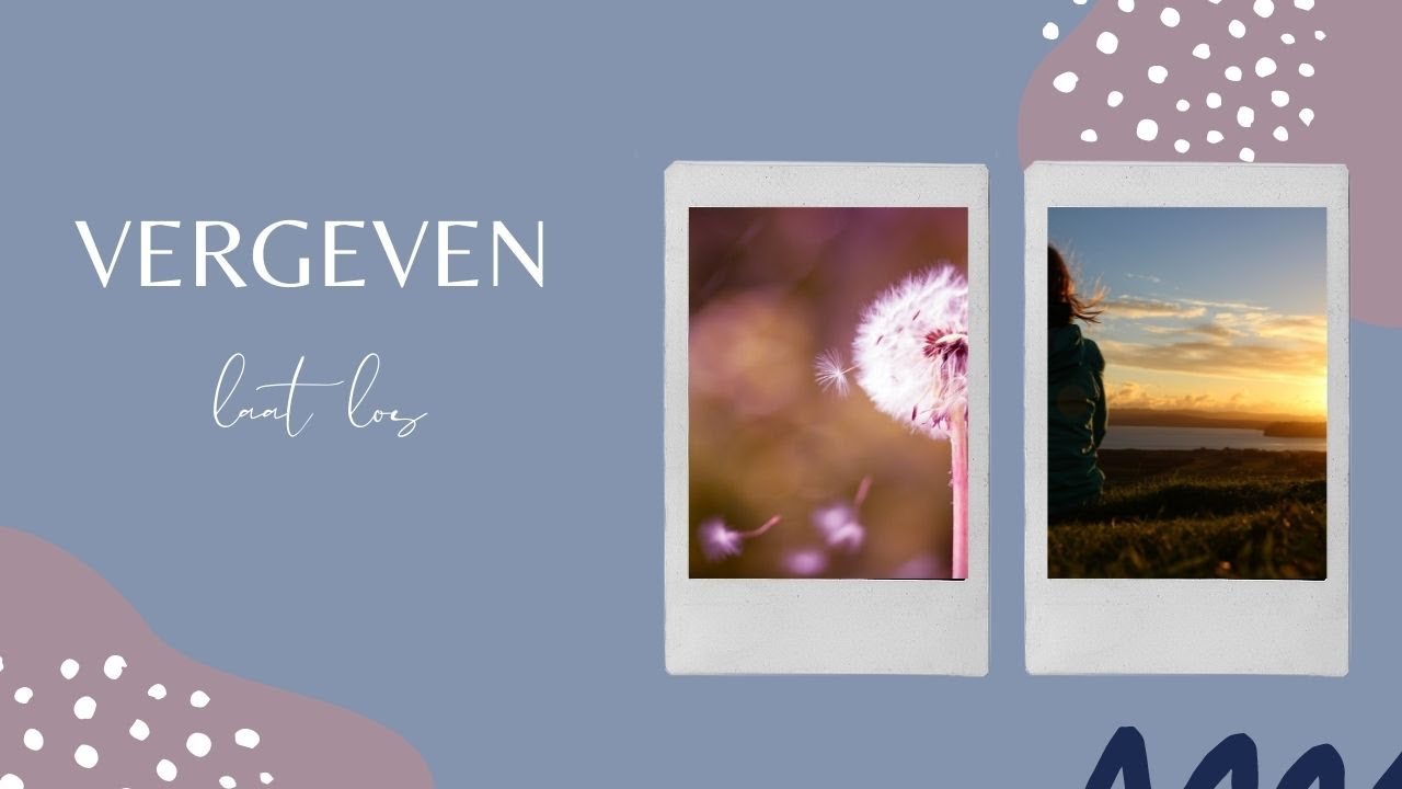 Loslaten en Vergeven | Geleide meditatie NL | Laat rancune los | Sta jezelf toe om verder te gaan