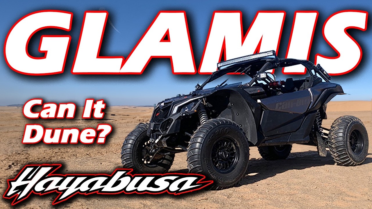 The Hayabusa Swapped Can Am X3 Made it to Glamis!!! Part 1