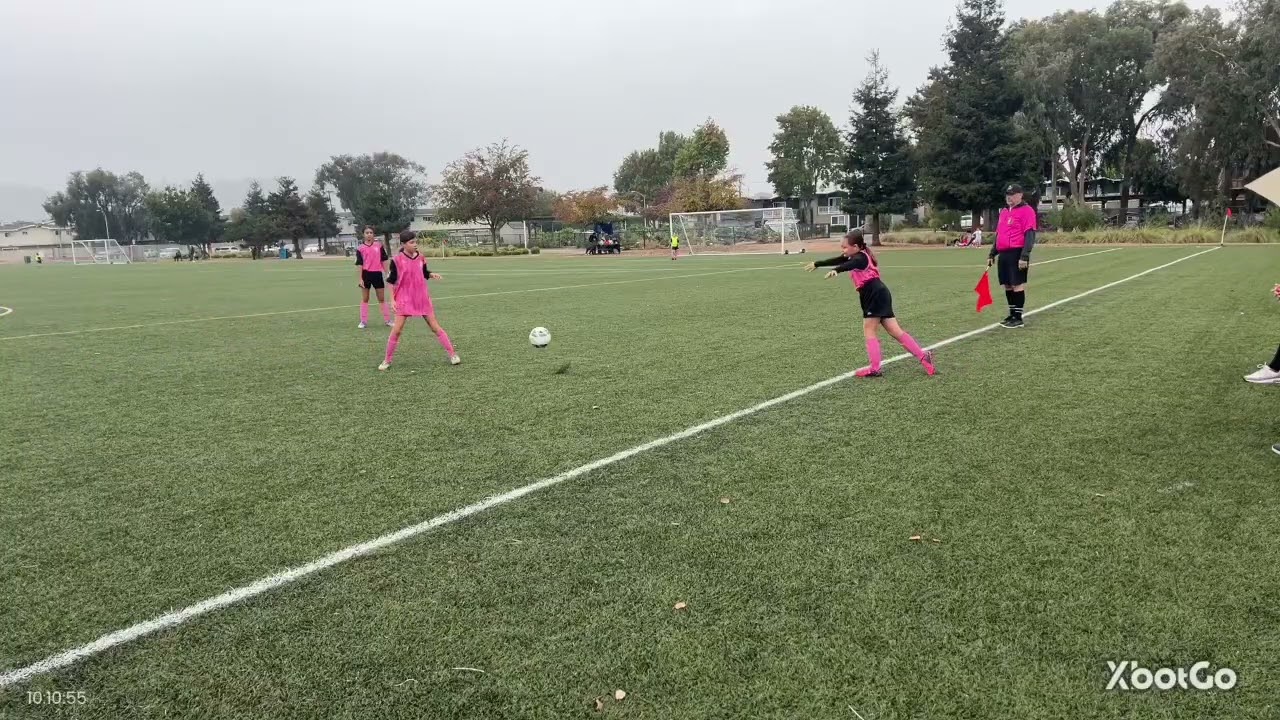 10/25/2025 AYSO G12U Pink VS Blue Team 
