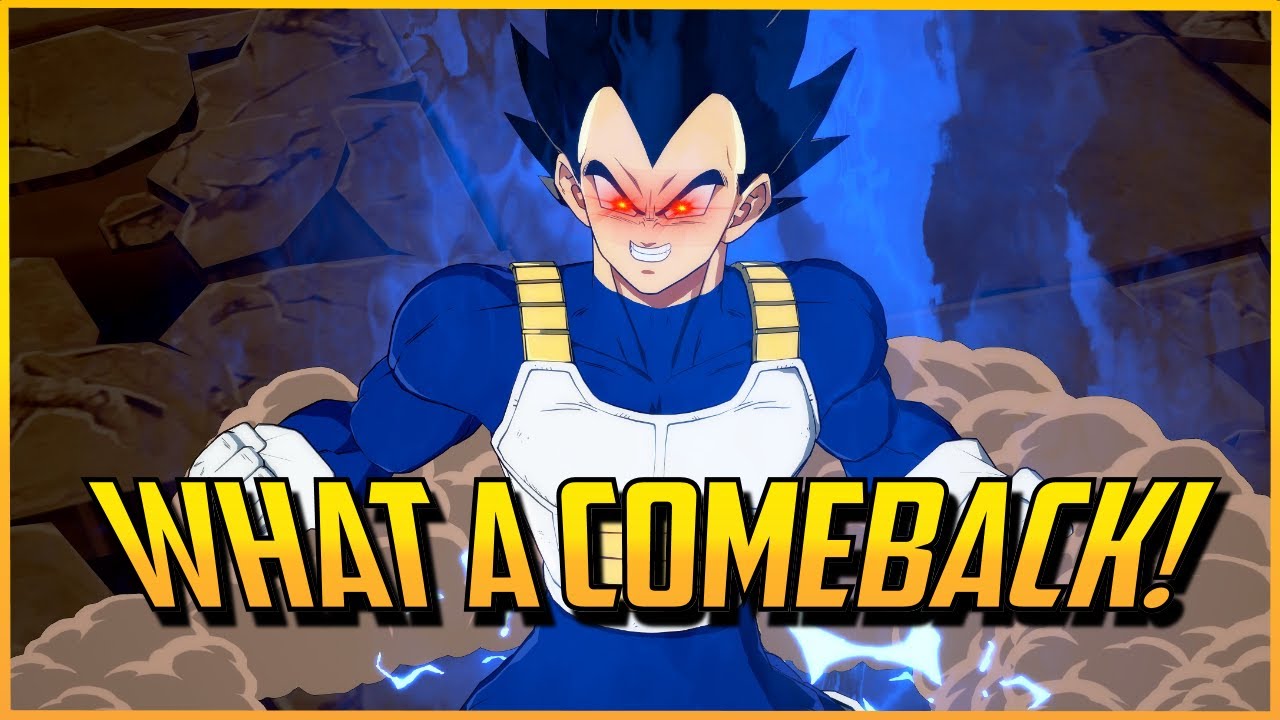 DBFZ ▰  One Of The Greatest Vegeta Comebacks【Dragon Ball FighterZ】