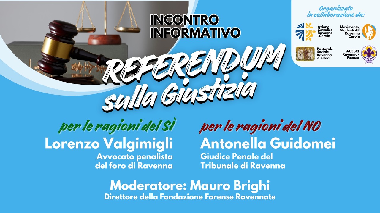 Incontro informativo - Referendum sulla Giustizia (Cinema Corso, 04/03/2026) 🗳️