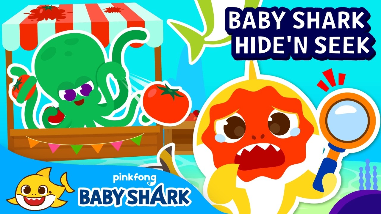 [NEW] Baby Shark's Festival Hide and Seek | Baby Shark Hide and Seek | Baby Shark Official