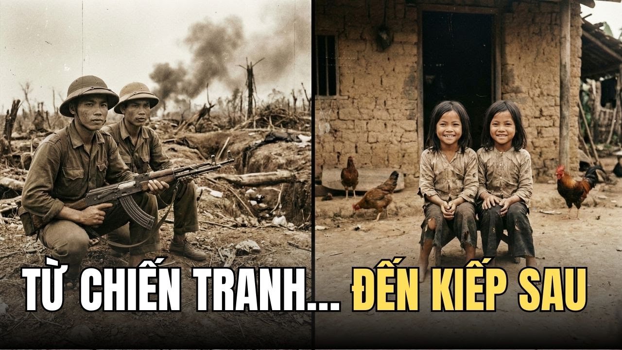 Đôi bạn thân hi sinh trên chiến trường Quảng Trị, tái sinh thành chị em sinh đôi trong kiếp mới.