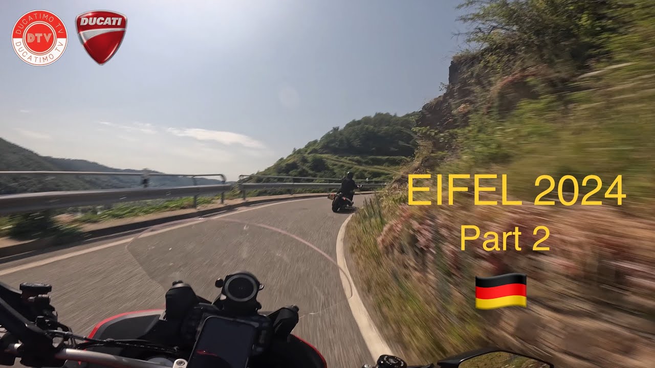 EIFEL 2024 GERMANY | MOTOR WEEKEND | DUCATI | INDIAN | BMW | BEST ROUTE SO FAR? | PART 2