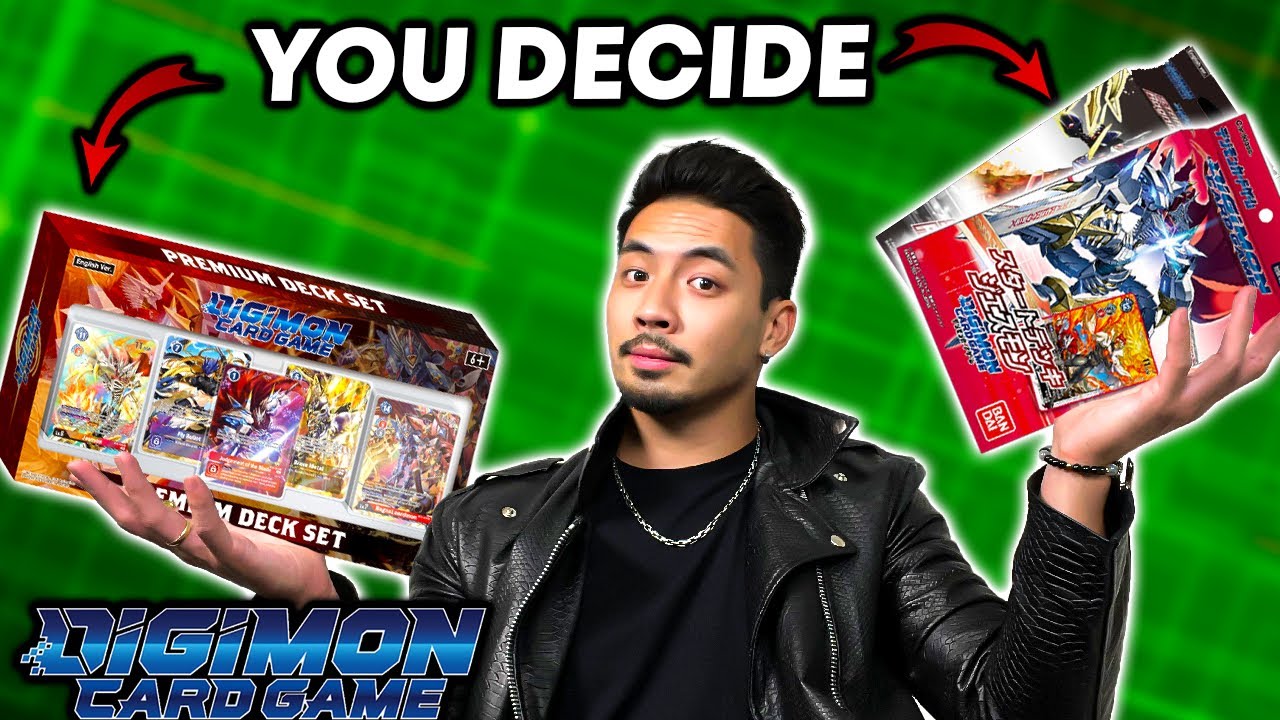 Digimon TCG | Premium Starter Deck vs Structure Decks