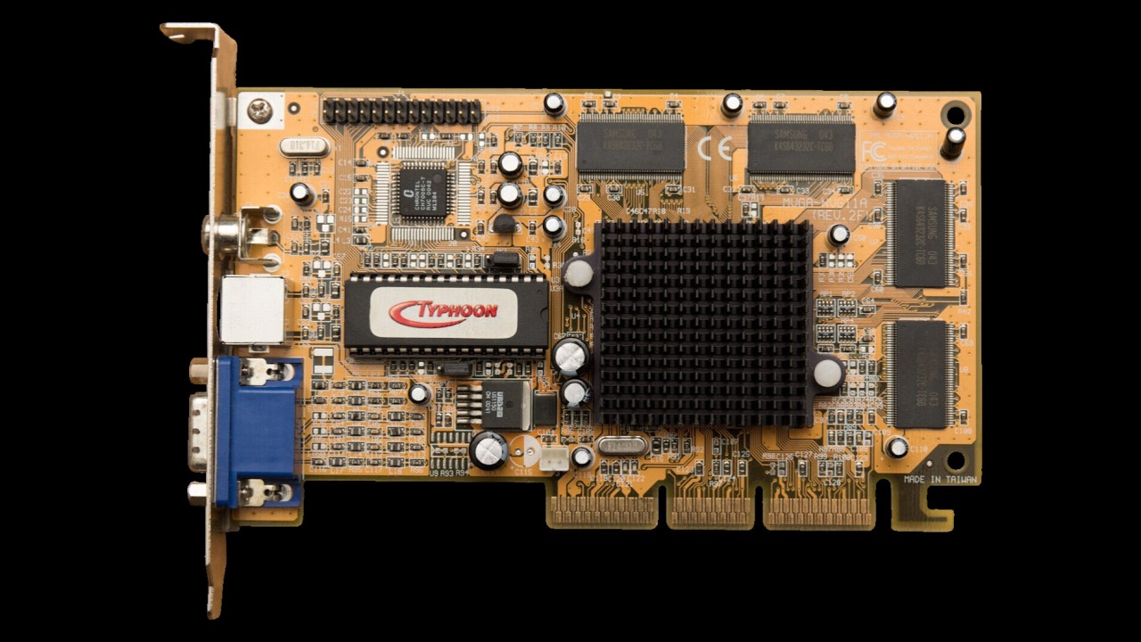 👉 GeForce 2 MX 32 MB SDR AGP by Anubis (Typhoon Matrix II MX MVGA-NVG11A)