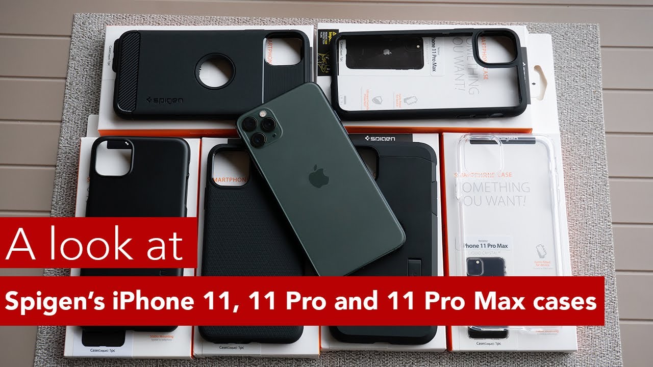 A look at Spigen's iPhone 11, 11 Pro and 11 Pro Max cases