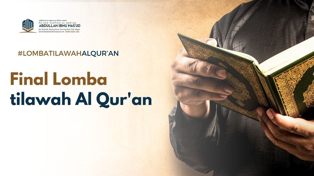 [LIVE] | FINAL LOMBA MTQ | MAZAMIR ALI DAWOUD