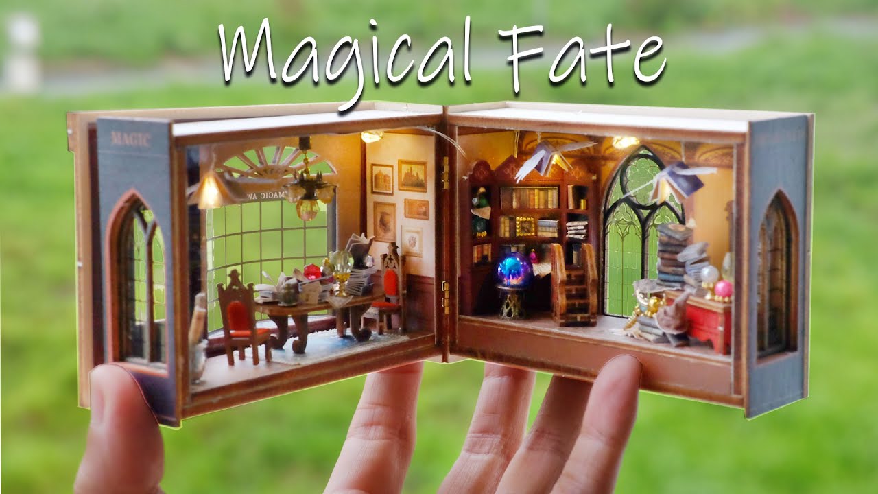 Magical Fate || DIY Miniature Dollhouse Kit - Relaxing Satisfying Video